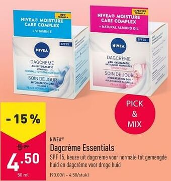 Dagcrème essentials 50ml