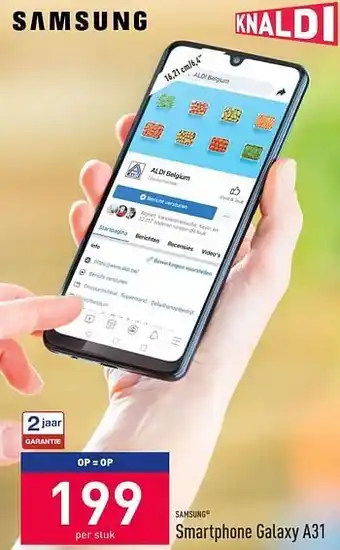 Samsung smartphone galaxy a31
