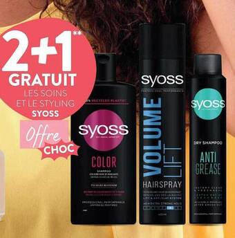Di Les soins et le styling syoss aanbieding