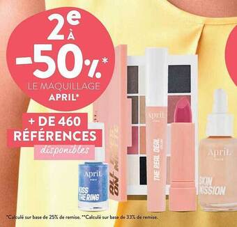 Le maquillage april