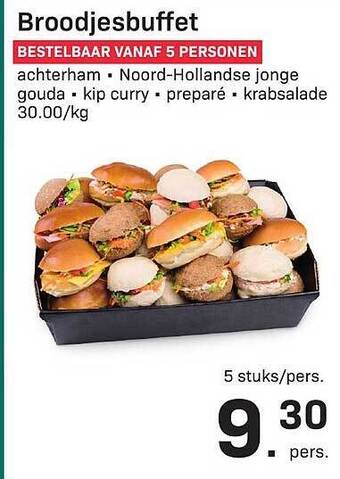 Broodjesbuffet