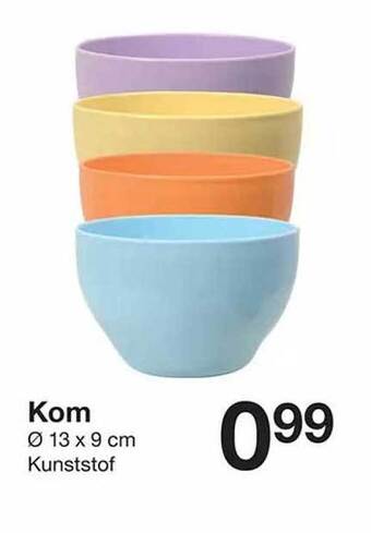 Zeeman Kom aanbieding