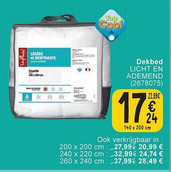 Cora Dekbed aanbieding