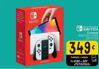 Cora Nintendo switch console switch oled aanbieding