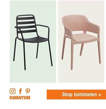 Kwantum Tuinstoelen aanbieding
