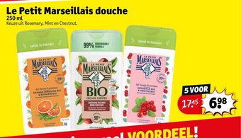 Kruidvat Le Petit Marseillais douche 250 ml aanbieding