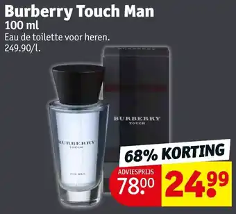 Burberry touch men 100 ml