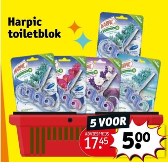 Kruidvat Harpic toiletblok aanbieding