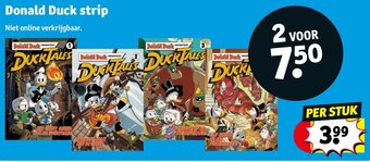 Kruidvat Donald duck strip aanbieding