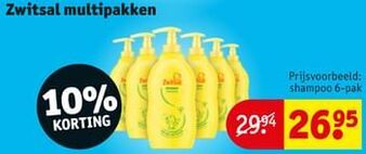 Kruidvat Zwitsal shampoo aanbieding