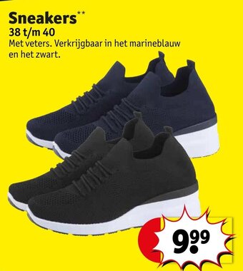 Kruidvat Sneakers 38 t/m 40 aanbieding