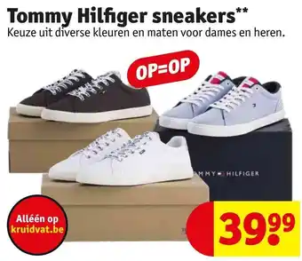Kruidvat Tommy Hilfiger Sneakers aanbieding