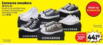 Kruidvat Converse Sneakers 36 t/m 45 aanbieding