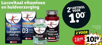 Kruidvat Lucovitaal Vitaminen en Huidverzorging aanbieding