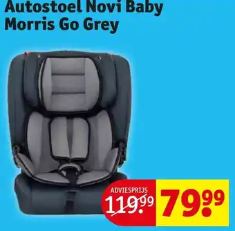 Autostoel Novi Baby Morris Go Grey