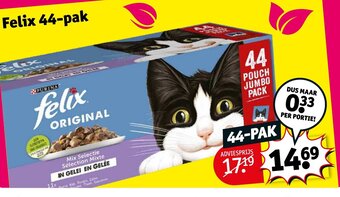 Kruidvat Felix 44-Pak aanbieding