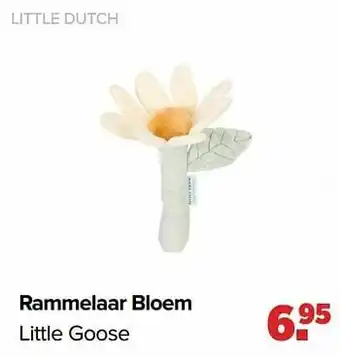 Baby-Dump Rammelaar bloem little goose aanbieding
