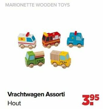 Vrachtwagen assorti hout
