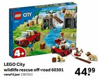 Lego city wildlife rescue off-road 60301