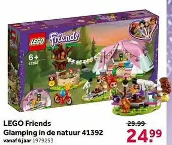 Intertoys Lego friends glamping in de natuur 41392 aanbieding