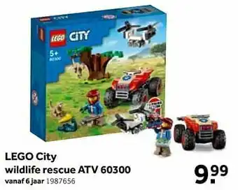 Lego city wildlife rescue atv 60300
