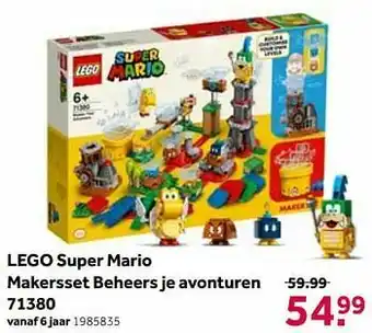 Intertoys Lego super mario makersset beheers je avonturen 71380 aanbieding