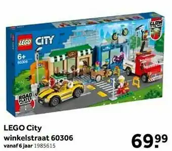 Intertoys Lego city winkelstraat 60306 aanbieding