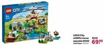 Intertoys Lego city wildlife rescue operatie 60302 aanbieding