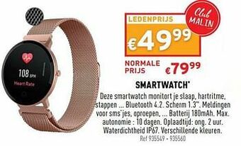 Trafic Smartwatch aanbieding