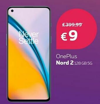 Proximus Oneplus nord 2 128 gb 5g aanbieding