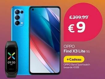 Proximus Oppo find x3 lite 5g aanbieding