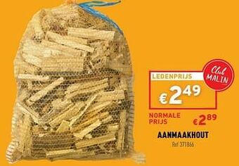 Trafic Aanmaakhout aanbieding