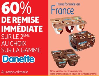 Auchan Danette aanbieding