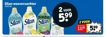 Kruidvat Silan wasverzachter 1242 ml aanbieding