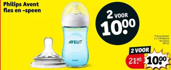 Kruidvat Philips avent fles en-speen aanbieding