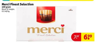 Kruidvat Merci finest selection 400 gram aanbieding