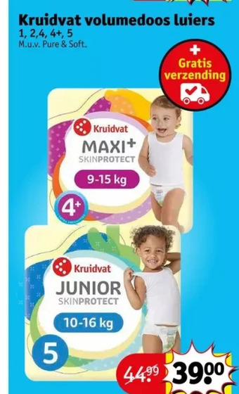 Kruidvat Kruidvat volumedoos luiers aanbieding