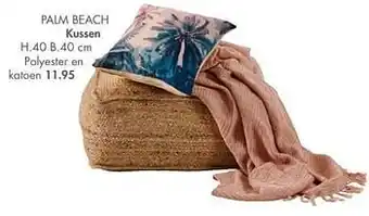 Palm beach kussen