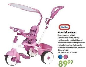 Fun 4-in-1 driewieler aanbieding