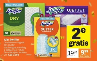 Albert Heijn Alle swiffer aanbieding