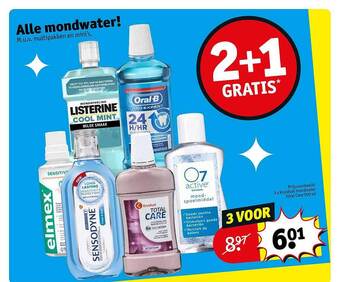 Kruidvat Mondwater aanbieding