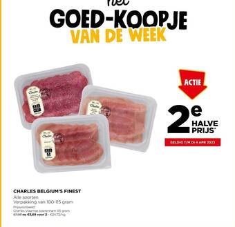 Jumbo Charles belgium's finest aanbieding