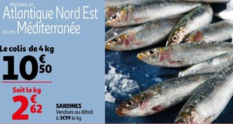 Auchan Sardines 4kg aanbieding