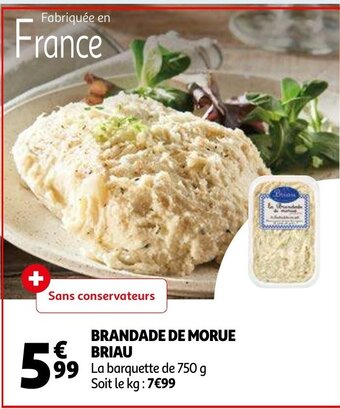 Auchan Brandade De Morue Briau aanbieding