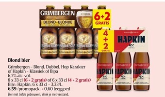 Delhaize Blond bier aanbieding