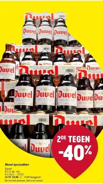 Delhaize Blond speciaalbier duvel aanbieding