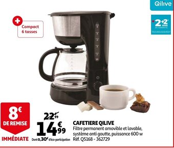 Auchan Qilive Cafetiere aanbieding