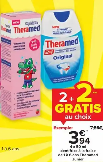 Theramed Junior Original 4 x 50 ml