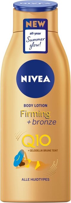 Bol.com Nivea q10 firming + bronze body lotion - 400 ml aanbieding