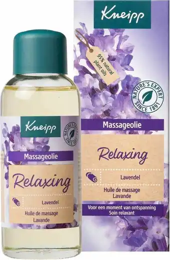 Kneipp relaxing - massageolie